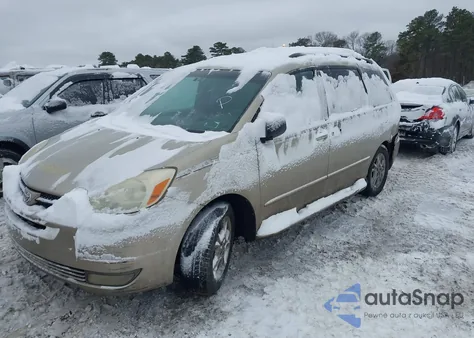 2004 Toyota Sienna Xle from USA, damaged, VIN 5TDZA22C64S014706